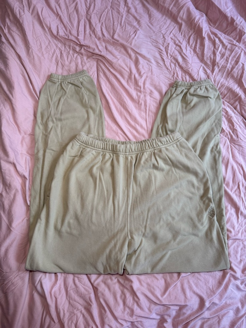 Free people movement Beige Fleece Sweatpants